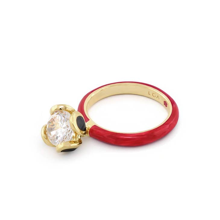 Lauren G Adams Ring Beautiful Blossom Stackable Ring