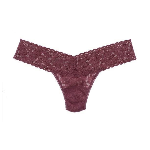 Hanky Panky Thong Hicr Rolled Signature Lace Low Rise Thong