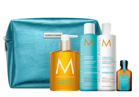 Moroccan Oil Hair Treatment A Window To Hydration Gift Set