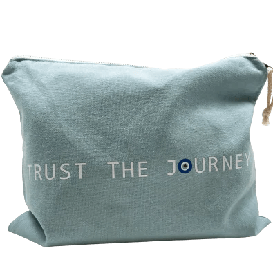 Virginia Wolf Cosmetic Pouch Trust the Journey Lulu Pouch