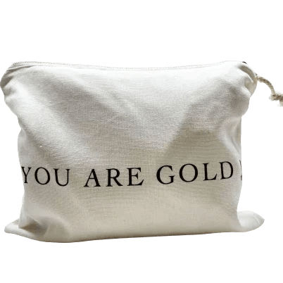 Virginia Wolf Cosmetic Pouch You are Gold Lulu Pouch