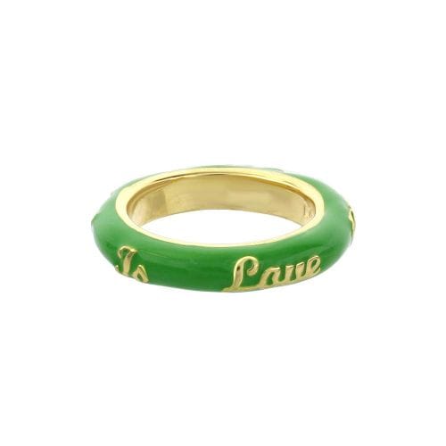 Lauren G Adams Rings Petit Gateau Emerald All You Need Is Love Stackable Ring