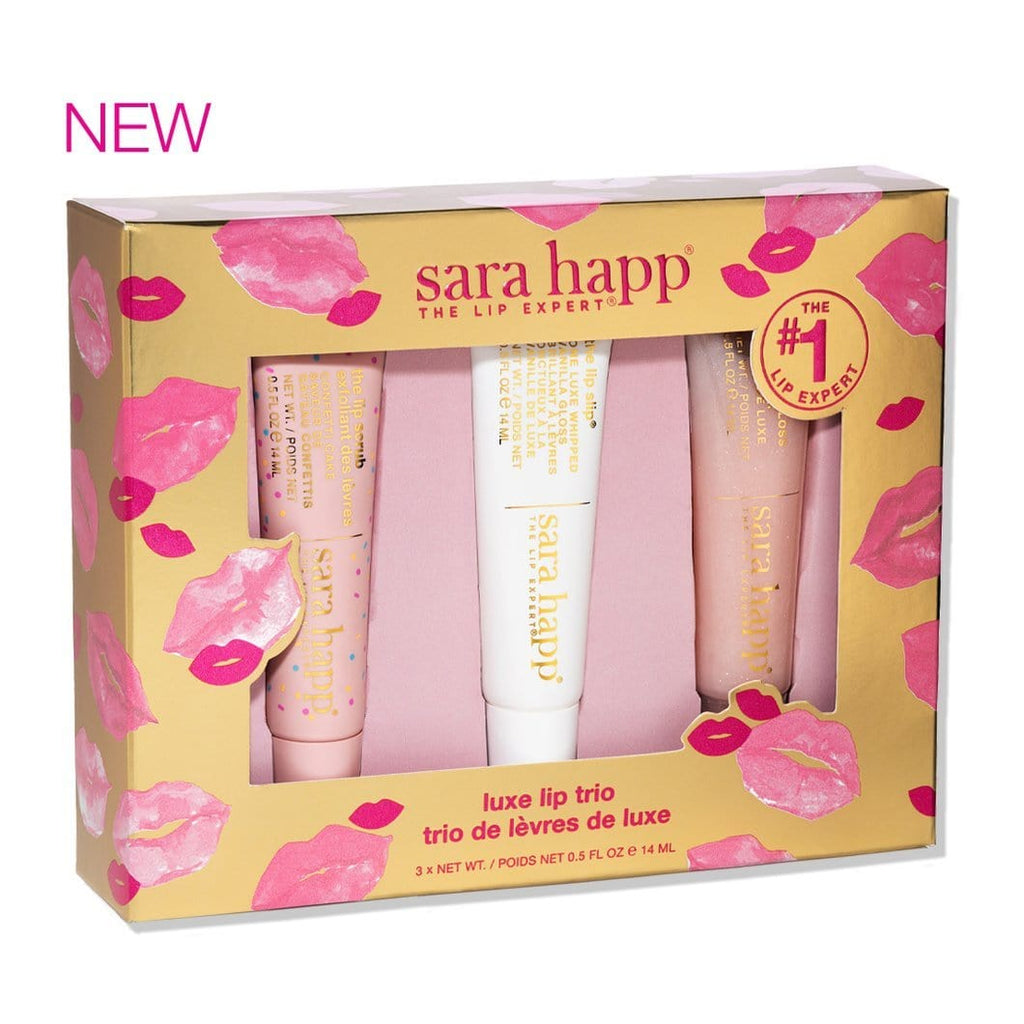 Sara Happ Lip Balm Luxe Lip Trio Gift Set