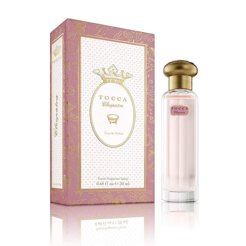 TOCCA Eau De Parfum Cleopatra Travel Fragrance Spray 0.68 fl oz / 20 mL
