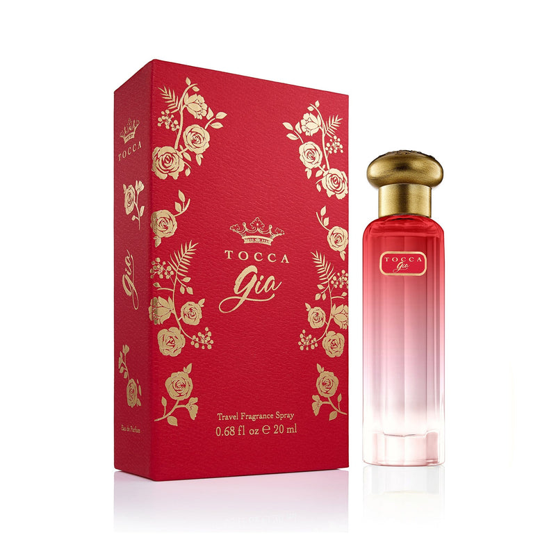 TOCCA Eau De Parfum Gia Travel Fragrance Spray 0.68 fl oz / 20 mL