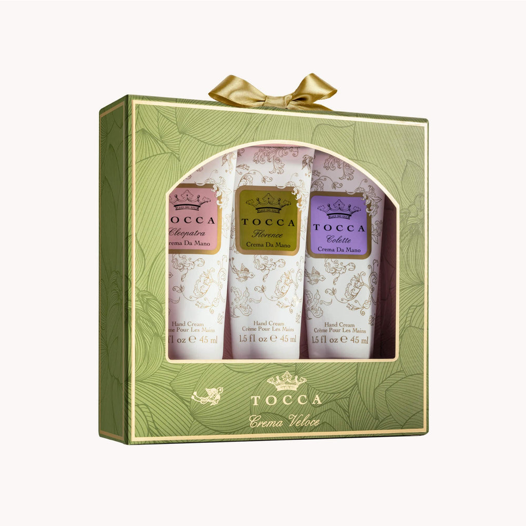TOCCA Hand Cream Wonders Collection Crema Veloce Mini Hand Cream Set